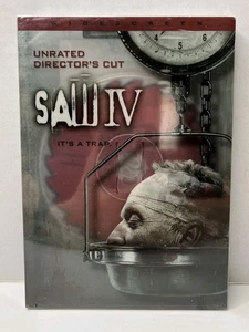 Saw IV (DVD, 2008) Unrated Director's Cut - Brand New/Sealed  - Foto 1 di 6