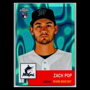2022 Topps Chrome Platinum  - #348 Zach Pop RC Aqua Lava Refractor /299 - Picture 1 of 2
