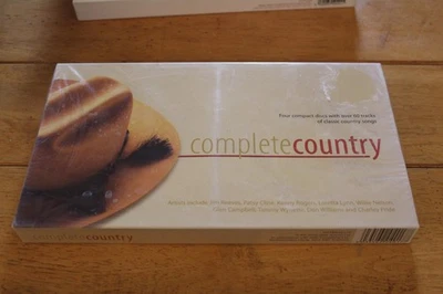 Complete Country 4 CD Box Set Various Artists Classic Country Hits 60+ Tracks - Image 1 of 2