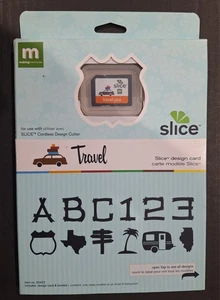 Slice Making Memories Travel Design Card For Cordless Design Cutter NEW - Picture 1 of 2
