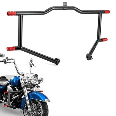 Barra de choque de protección delantera de motor de acero de 1,25" para Harley Touring Road King 1997-2008 Foto 1 de 4