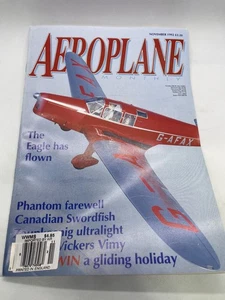 Aeroplane Monthly Magazine November 1992 Issue 235 Eagle Phantom Vickers - Picture 1 of 3