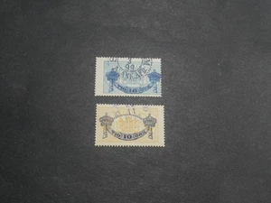 SUEDE TIMBRES DE SERVICE N°13-14 OBLITERES. BONNE COTE - Picture 1 of 1