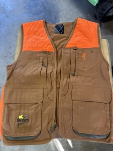 BROWNING 3051163203 Vest Pf Upl W/Blz Trim Fldtan L - Picture 1 of 2