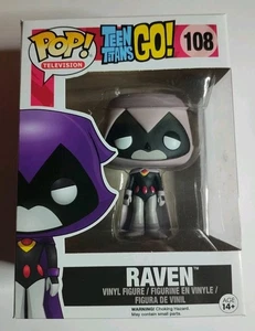 FUNKO POP 🐸 Teen Titans Go! #108 RAVEN VINYL 🐸 (A1) FAST POST - Picture 1 of 14