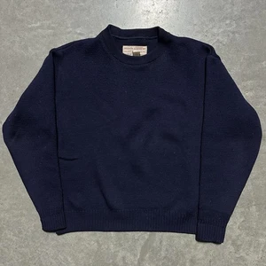 Vintage Filson Wool Crewneck Guide Sweater Navy Blue Large Made In USA Style 701 - Bild 1 von 8