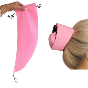 Waterproof Hair Sleeve, Crown Washing Shower Cap Ponytail for Long Hair - Picture 1 of 16