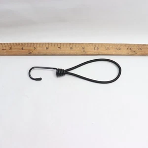 Profi Gummi Elastisch Spanner mit Haken schwarz 130 mm - Bild 1 von 4