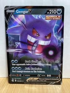 Carta Pokémon Fusion Strike Gengar V rara 156/264 - Imagen 1 de 2