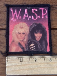 W.A.S.P Patch 80s Original | RARE Sew-On Heavy Metal Memorabilia - Picture 1 of 4