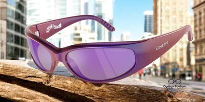 ARNETTE AN4302 29084V Catfish Blue Violet Grey Mir Violet 62 mm Men's Sunglasses - Image 1 of 2