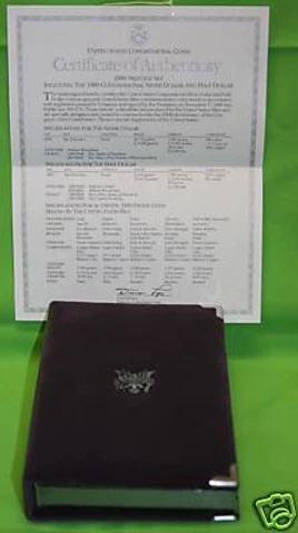 1989 PRESTIGE Proof Set. U.S. Mint Made. Complete & Original. With Box Cover