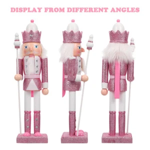 Nutcracker Doll Soldier Toy Children Christmas Gift Holiday Decoration Ornament - Picture 1 of 10