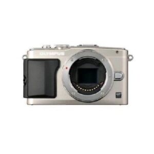 USED Olympus E-PL5 16MP Body Silver Excellent FREE SHIPPING