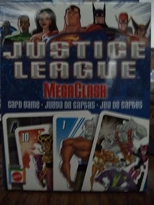 JUSTICE LEAGUE MEGA CLASH CARD GAME 2003 HTF *NEW* - Picture 1 of 1