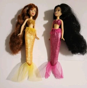 Kleine Meerjungfrau Disney Mini Puppen Set 2 Aquata, Adella, Alana BITTE LESEN - Bild 1 von 7