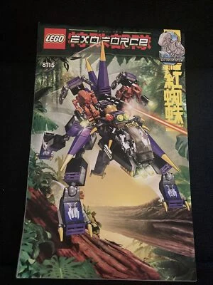 Lego Manual Only Exo Force 8115 Devastator Instructions - Image 1 of 4