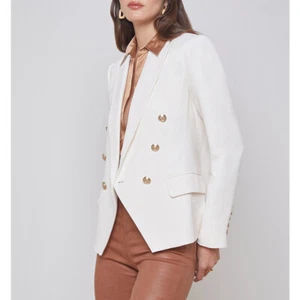 L'AGENCE women's fashionable casual suit jacket coat white - Picture 1 of 6