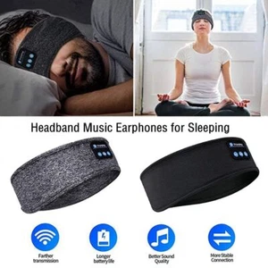 Bluetooth Earphone Wireless Headband Earphones for Sleeping Sleeping Hairband - Picture 1 of 14