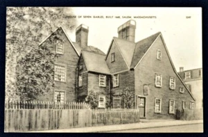 House of Seven Gables Salem Massachusetts MA Postcard PC Circa 1910s Unused - Picture 1 of 1