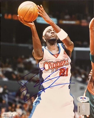 Darius Miles Signed Autographed Los Angeles Clippers 8x10 Photo Cavs PSA/DNA - Image 1 of 2