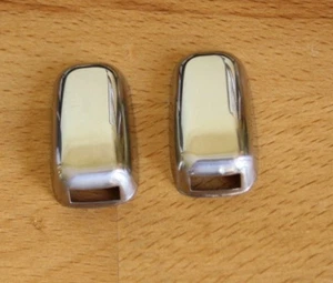 SPRITZDÜSEN ABDECKUNGEN CHROM EDELSTAHL FÜR  BMW E87 1ner - Picture 1 of 1