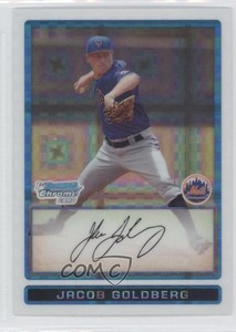 2009 Bowman Chrome Prospects X-Fractor /299 Jacob Goldberg #BCP65