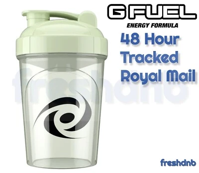 G Fuel Glow In The Dark Shaker Cup - 48 Hour Postage! Uk Gfuel Store!!