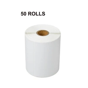 50ROLLS 4X6 Direct Thermal Address Labels 250P/R For Zebra LP 2844 ZP450 GX430t - Picture 1 of 24