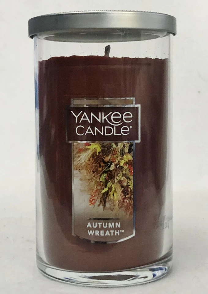 1 Yankee Candle APPLE WREATH Scented Candle Medium Tumbler Jar 12 oz - Photo 1/1