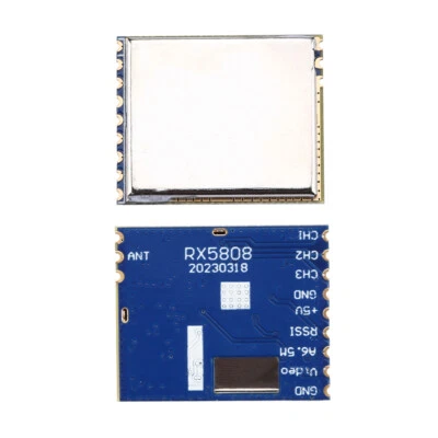 Placa de módulo receptor AV de audio y video inalámbrico AV FM de 5,8 GHz RX5808 -90 dBm AV FM - Imagen 1 de 4