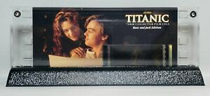 TITANIC 70mm Film Cel w/ Display Stand | Rose & Jack Edition 1998 #11247