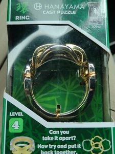 BePuzzled Hanayama Cast Puzzle-Ring Level 4 - Picture 1 of 2