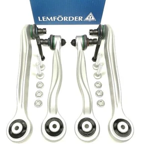 4x LEMFÖRDER Querlenker mit Schraubensatz AUDI A6 4F C6 A8 4E VW Phaeton VA Oben - Bild 1 von 2