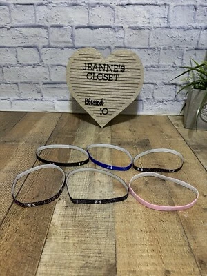 Pack de 6 diademas Under Armour para niñas entrenamiento deportivo correr Foto 1 de 2