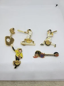 Lot of Hard Rock Cafe Pittsburgh Baseball Themed Pins - Picture 1 of 5