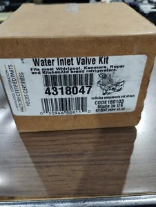 Whirlpool OEM  Ice Maker Inlet Valve  part number 4318047 - Picture 1 of 2