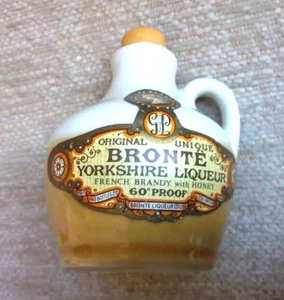 Miniatur Whisky Flasche. Flagonform. Stein..leer - Bild 1 von 3