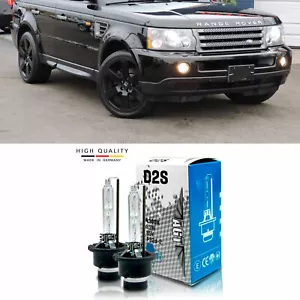 Paquete de 2 bombillas de faros delanteros HID para Range Rover Sport 2006 a 2008 haz alto bajo - Imagen 1 de 3