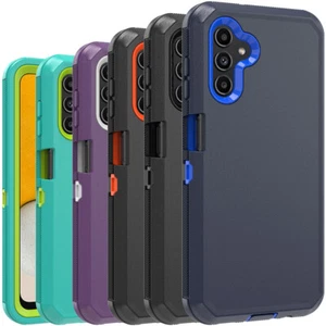 For Samsung Galaxy A13 A12 A14 5G A53 A03 A02S A03S A04S Hybrid Shockproof Case - Picture 1 of 22