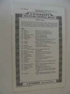 Mascagni Regina Coeli aus Cavalleria Rusticana um 1940 italienischer englischer Chor - Bild 1 von 1