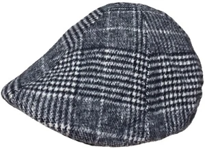 Wool Blend 6 Panel Duck Bill Ivy Cap Winter Scally Driver Newsboy Hat Medium - Picture 1 of 22