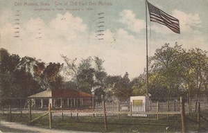 Old Fort Des Moines, IOWA - 1911 - WWI African American Officer Training - Picture 1 of 2