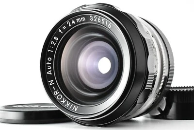【Óptico Como Nuevo】 Lente Gran Angular Nikon Nikkor-N Auto 24mm f/2.8 No AI de Japón # Foto 1 de 4