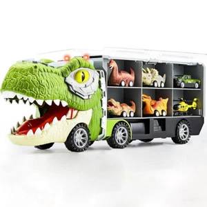 Camion Dinosauro 6 in 1 Giocattolo per Bambini Gioco Idea Regalo con Auto - Foto 1 di 4