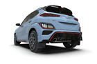 Rally Armor MF83-UR-BLK-GRY FITS 2022 Hyundai Kona N Black UR Mud Flap w/ Grey L