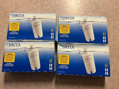 Brita Water Filter for Pitchers 16 Count 4 Per Box Sealed - Image 1 of 4