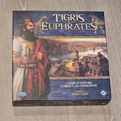 Tigris and Euphrates Board Game by Reiner Knizia Fantasy Flight Edition RARE - Image 1 of 4