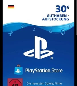 PSN Guthaben 30€, verkaufe für 21€. Code gibt es erst nach Zahlung - Bild 1 von 1