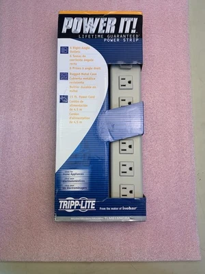 New!!!  Eaton Tripp Lite Series Power It! Power Strip with 6 Outlets, 15 ft. - Image 1 of 3